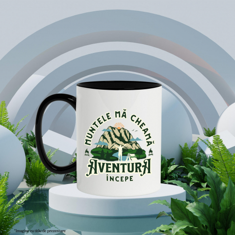 Cana Personalizata "Munte Înalt Cu Cort – Aventura Începe La Munte" [2]