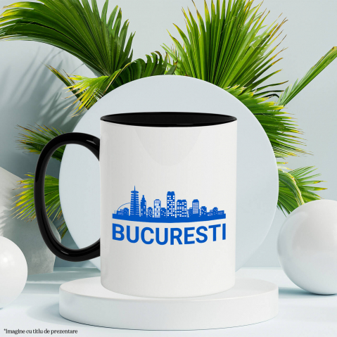 Cana Personalizata Orașul București - Clădiri Înalte și Atracții Turistice de Neratat [2]