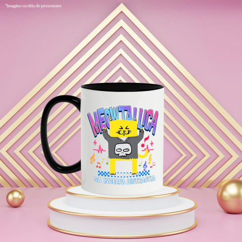 Cana Personalizata Pisica Cu Haina Craiu Meowtalica – Cadouri Personalizate Pentru Tati, Copii și Familie [2]