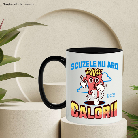 Cana Personalizata Cartofi Prăjiți Alergând - Tricou Amuzant pentru Sportivi și Pofticioși [2]