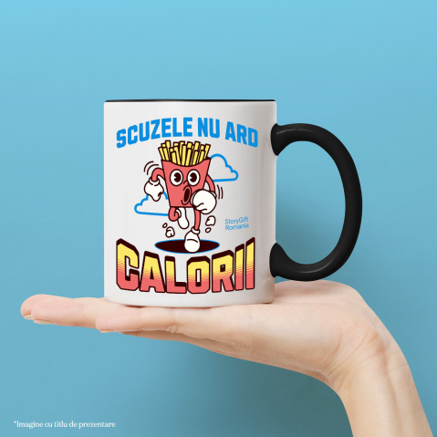 Cana Personalizata Cartofi Prăjiți Alergând - Tricou Amuzant pentru Sportivi și Pofticioși [1]