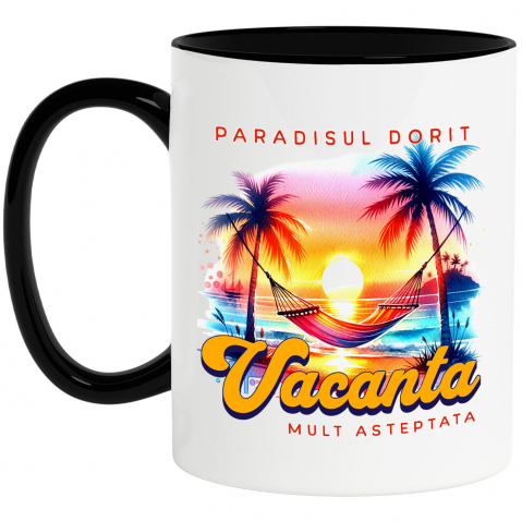 Plaja - Cana Personalizata Cadou Personalizat Plajă Tropicală – Amintiri Unice pentru Familie & Prieteni