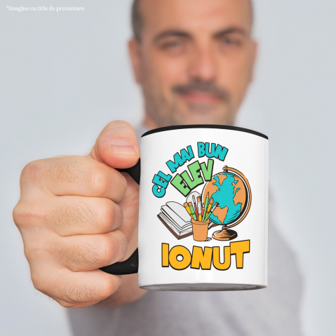 Cana Personalizata Rechizite Școlare Personalizate: Glob Pământesc, Carioci, Pensule și Cadouri Educaționale pentru Familie și Copii [1]