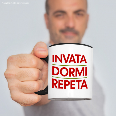 Cana Personalizata Rutina Zilnică a Studenților și Copiilor – Educație, Școală și Somn [1]