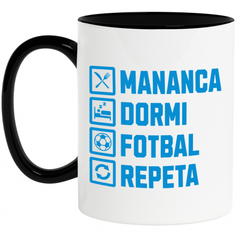 Cana Personalizata Rutina Zilnică Fotbal - Tricou Personalizat pentru Jucători și Suporteri
