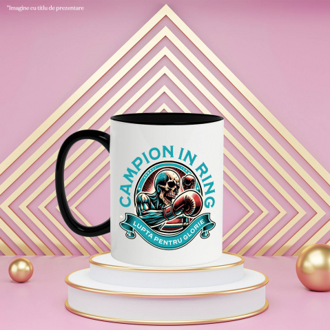 Cana Personalizata Schelet Boxer – Campion în Ring, Motivație și Forță [2]