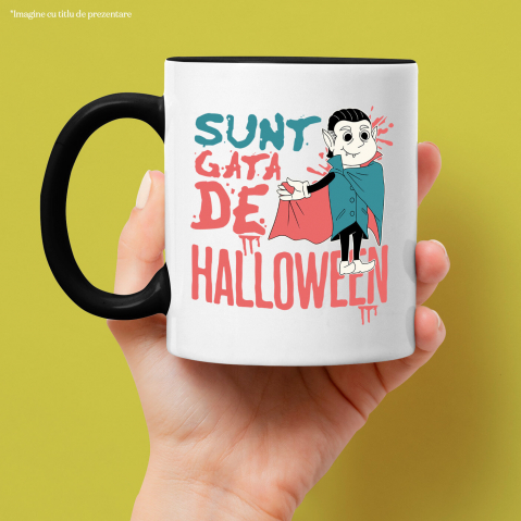 Cana Personalizata Costum Dracula Cu Colți Și Capa | Halloween Horror pentru Copii și Adulți [1]