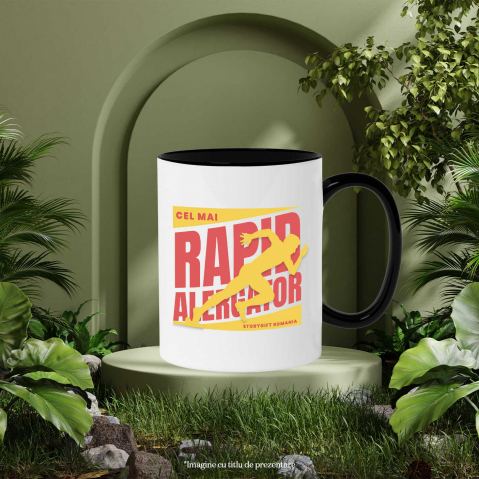 Cana Personalizata Siluetă Alergător Maraton – Cadou și Trofeu Personalizat pentru Sportivi [2]