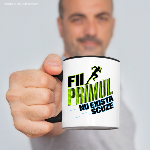 Cana Personalizata Siluetă Alergare Maraton – Motivație și Sănătate [1]