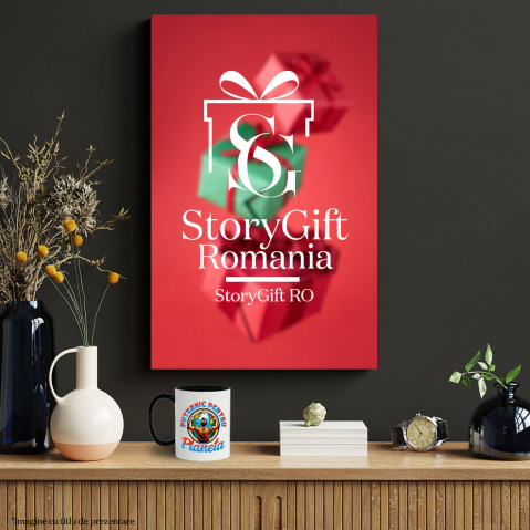 Cana Personalizata "Silueta Umană Bărbat și Planeta Pământ - Produse Personalizate pentru Familie, Copii, Tati și Prieteni" [3]