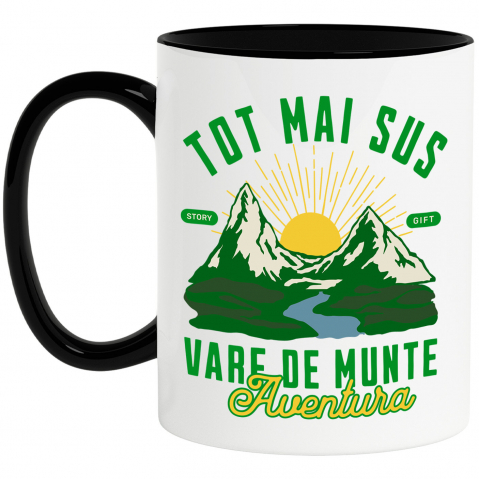 Calatorie - Cana Personalizata "Aventura în Valea de Munte – Stâncă Înaltă și Natură Muntească"