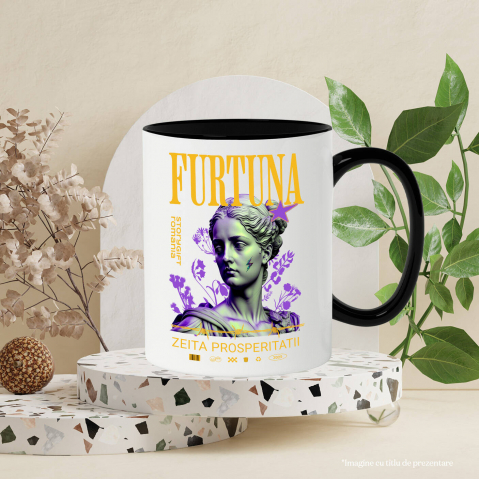 Cana Personalizata Statuie Femeie Semn Fulger – Cadou Personalizat Furtuna Zeița Prosperității [2]