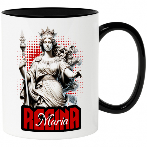 INGERI - Cana Personalizata Statuie Stil Grecesc Regina Maria – Cadou Personalizat Cu Coroana