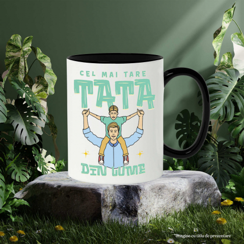 Cana Personalizata Cadouri Personalizate Tata și Fiice | Petrecere Surpriză Pentru Tata, Dragoste Familie [2]