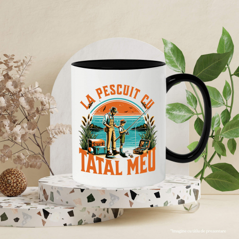 Cana Personalizata "Pescuit cu Tata la Baltă – Momente de Neuitat în Natură" [2]