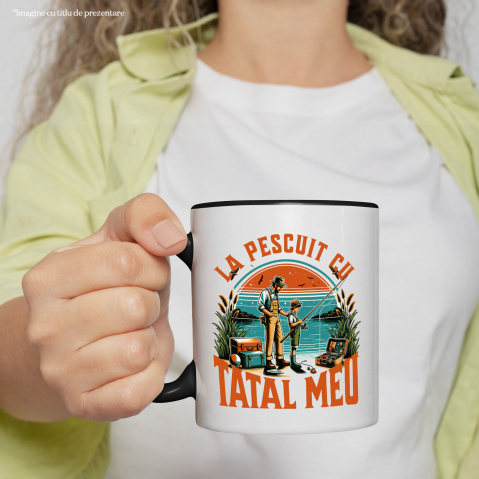 Cana Personalizata "Pescuit cu Tata la Baltă – Momente de Neuitat în Natură" [1]