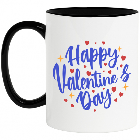 Citate - Cana Personalizata Happy Valentine's Day – Tricou Personalizat pentru Ziua Îndrăgostiților