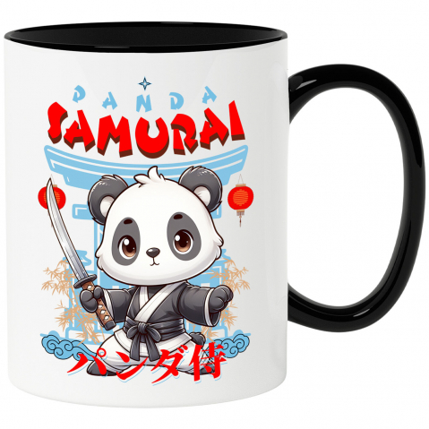 Copii - Cana Personalizata Panda Samurai Ninja – Cadou Personalizat pentru Copii și Familie