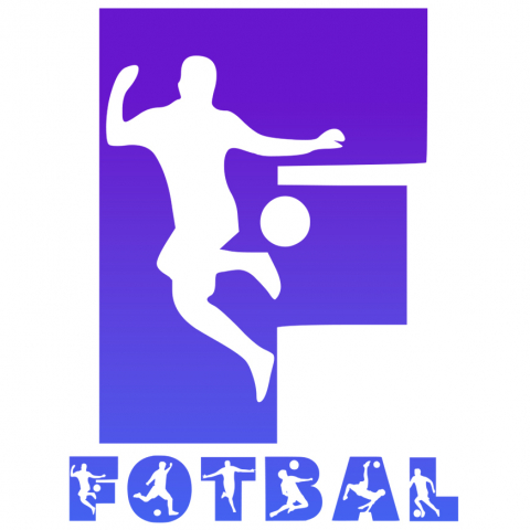 Sport - Sticker Adeziv Iubitorii De Fotbal, Minge, Silueta Sportiv, Text Nume Personalizat, Copii, Culoare Albastru , cu Margini Albe, PVC Vinyl, 10 CM