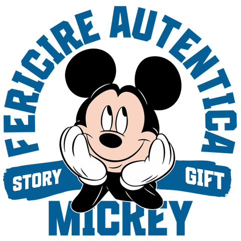 Stickere - Sticker Cu Magia Disney cu Mickey Mouse Adeziv, Vinyl,  cu Margini Albe, PVC Vinyl