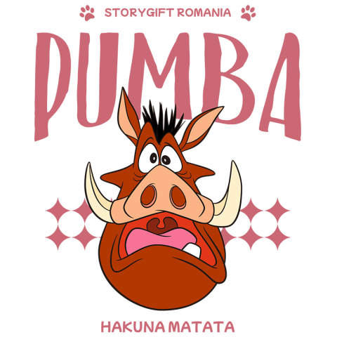 Stickere - Sticker Cu Pumba si prietenii, o lume florala de veselie Adeziv, Vinyl,  cu Margini Albe, PVC Vinyl