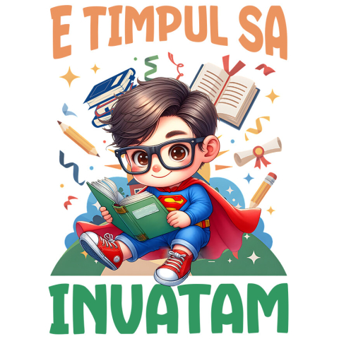 Sticker Personalizat - Sticker Cu Spiderman: Invata Si Zambeste Adeziv, Vinyl,  cu Margini Albe, PVC Vinyl