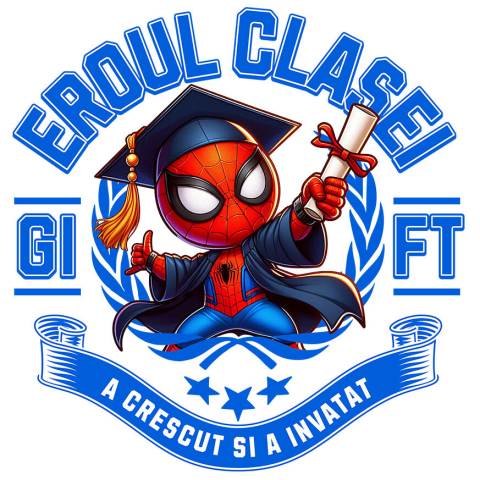 Desene Animate - Sticker Cu Spiderman – Lectii, Joaca, Aventuri Adeziv, Vinyl,  cu Margini Albe, PVC Vinyl