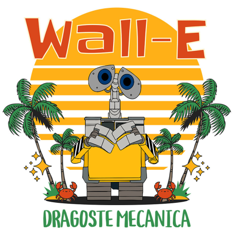 Stickere - Sticker Cu Timon si Lupta pentru Pace Adeziv, Vinyl,  cu Margini Albe, PVC Vinyl