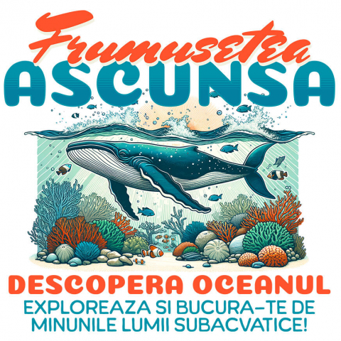 Sticker Adeziv Autocolant Personalizat „Balena Sub Apa – Frumusețea Ascunsă a Oceanului Cadou Personalizat pentru Iubitorii de Mare și Viață Marină”