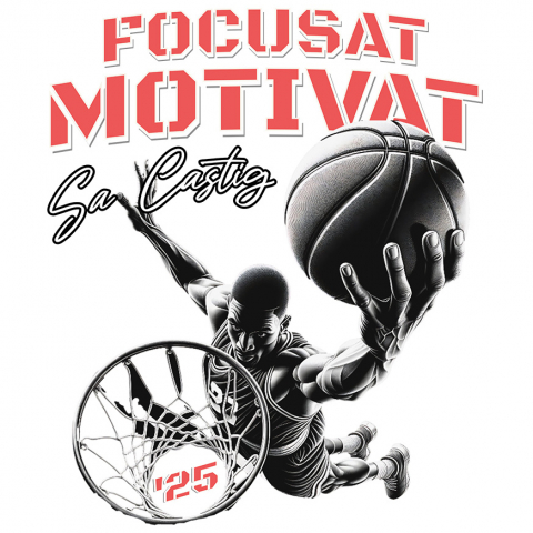 SPORT - Sticker Adeziv Autocolant Personalizat Cadouri Personalizate pentru Jucători de Baschet – Motivație și Performanță