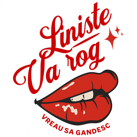 Sticker Adeziv Autocolant Personalizat „Cadouri personalizate pentru femei cu mesaje amuzante și buze roșii | Produse haioase pentru prieteni și familie”