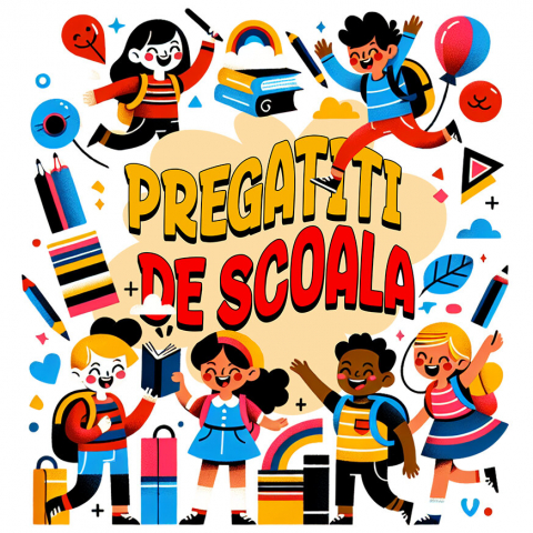 EDUCATIE - Sticker Adeziv Autocolant Personalizat Produse Personalizate Pentru Copii Veseli - Educație, Rechizite Școlare și Distracție
