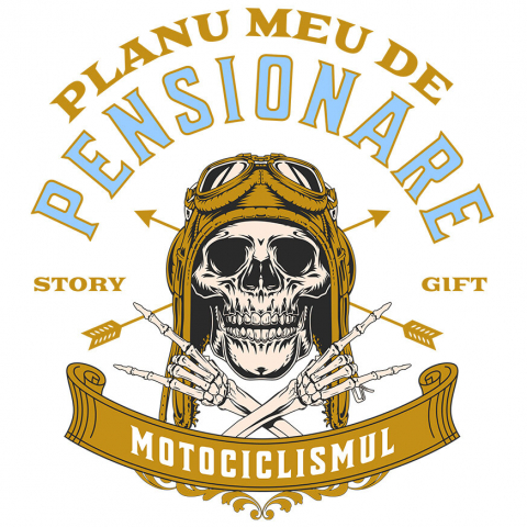 Sticker Adeziv Autocolant Personalizat Craniu Motociclist – Design Rebel Pentru Pasionații De Motoare
