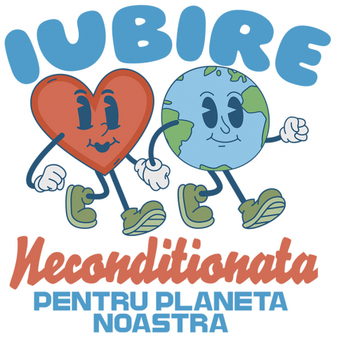 PLANETA - Sticker Adeziv Autocolant Personalizat "Produse personalizate pentru familie – Iubire necondiționată pentru planeta noastră"