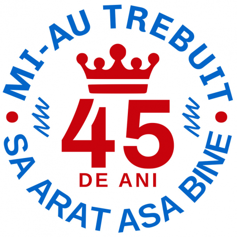 ANIVERSARE - Sticker Adeziv Autocolant Personalizat