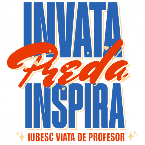 Sticker Adeziv Autocolant Personalizat Design Colorat cu Stele – Educație, Inspirație, Profesor Motivațional