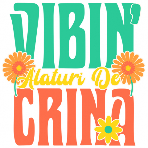 Cadouri Pentru Ea - Sticker Adeziv Autocolant Personalizat Cadouri personalizate pentru prieteni și familie, design colorat cu flori galbene și vibrații de vară