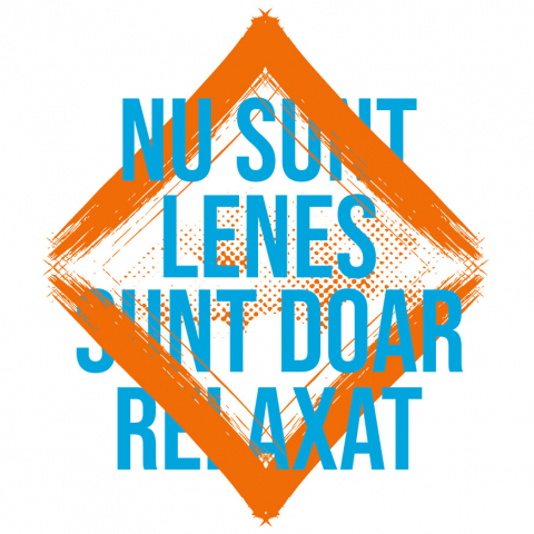 AMUZANTE - Sticker Adeziv Autocolant Personalizat „Nu sunt leneș, sunt doar relaxat” – Cadouri Personalizate cu Mesaj Ironic