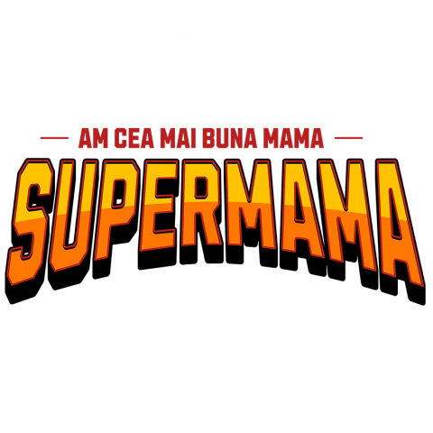 Mama - Sticker Adeziv Autocolant Personalizat "Super Erou Mama – Cadouri Personalizate cu Mesajul ‘Am Cea Mai Bună Mama’"