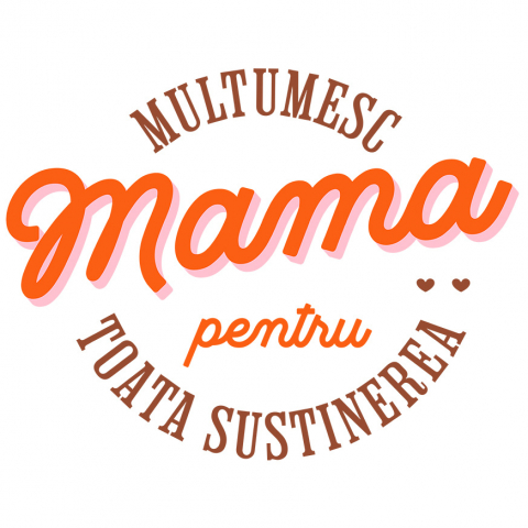 Mama - Sticker Adeziv Autocolant Personalizat "Mulțumesc Mama – Cadouri Personalizate pentru Familie și Iubire"