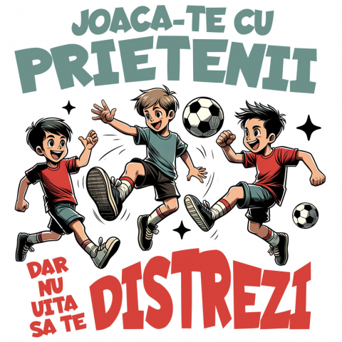 SPORT - Sticker Adeziv Autocolant Personalizat Cadouri Personalizate pentru Iubitorii Fotbalului – Familie, Prieteni și Distracție