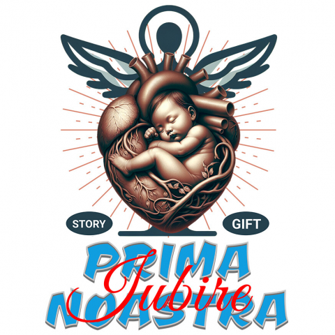Mama - Sticker Adeziv Autocolant Personalizat "Inima Umană și Bebe – Cadouri Personalizate pentru Mama și Copii cu Mesajul Primei Iubiri"