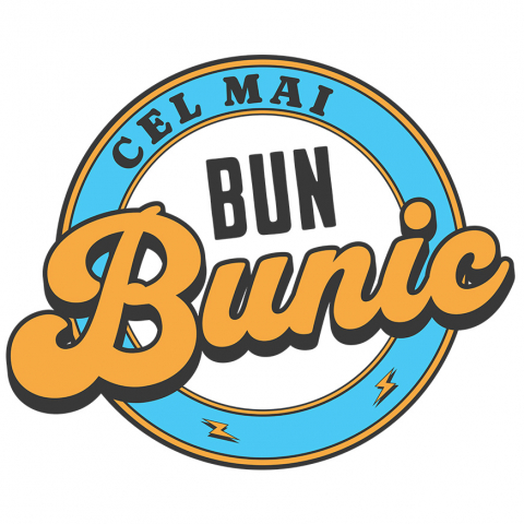 Familie - Sticker Adeziv Autocolant Personalizat „Mesaj pentru Cel Mai Bun Bunic - Cadou Personalizat Familie, Copii”