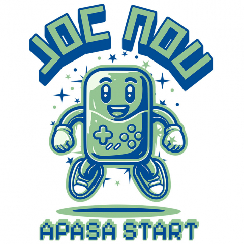 Sticker Adeziv Autocolant Personalizat Manetă Jocuri Vintage „Joc Nou Apasă Start” - Cadou Personalizat Retro pentru Iubitorii de Gaming