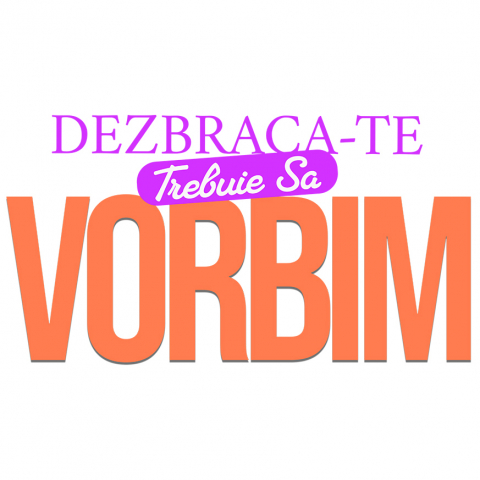 Cadouri Pentru Cupluri - Sticker Adeziv Autocolant Personalizat Mesaj Colorat „Dezbracă-te Trebuie Să Vorbim” | Cadou Iubire Personalizat