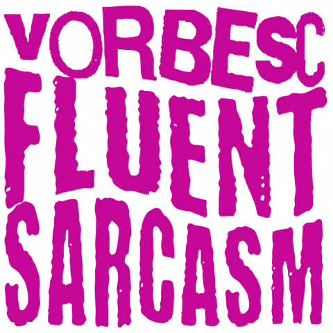 Sticker Personalizat - Sticker Adeziv Autocolant Personalizat „Vorbesc fluent sarcasm” - Mesaj Haios și Arogant pentru Iubitorii de Sarcasm