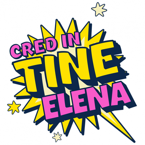 Sticker Adeziv Autocolant Personalizat „Cred în Tine Elena” - Mesaj Motivațional Personalizat pentru Femei | Cadouri cu Putere și Determinare
