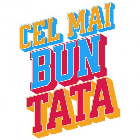 Sticker Adeziv Autocolant Personalizat Cadouri Personalizate pentru Tata, Copii și Unchi | Cel Mai Bun Tata și Familie