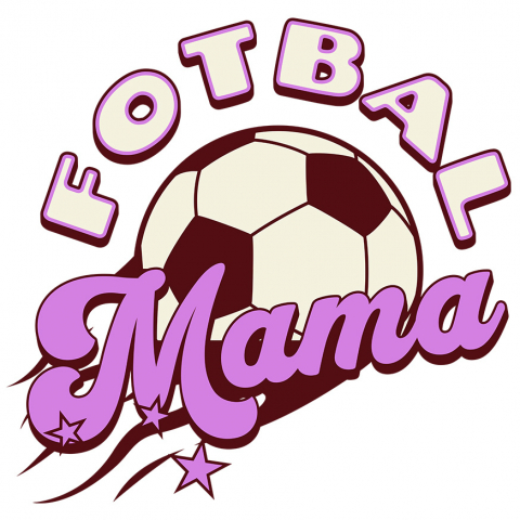 Mama - Sticker Adeziv Autocolant Personalizat Minge de Fotbal Personalizată - Cadou pentru Mama și Familie