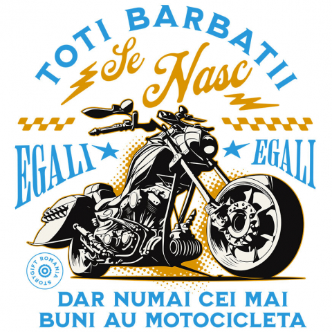 MOTOCICLETE - Sticker Adeziv Autocolant Personalizat Tricouri Personalizate Moto - Motociclete Vintage & Stil Clasic Biker